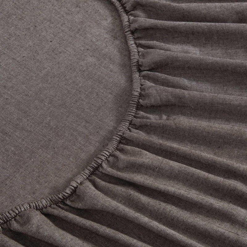 Tommy Bahama - King Sheet Set, Twill Weave Bedding with Matching Shams and Deep Pockets, Wrinkle-Resistant Bed Essentials, Oeko-Tex Certified (Paradise Twill Dark Brown, King)