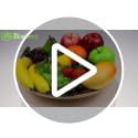 20 Pcs Artificial Fruit Set - Realistic Faux Fruits for Home Decor