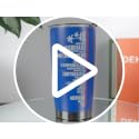 Schian 20oz Stainless Steel Insulated Skyline Tumbler with Lid - Gift for Men & Women