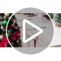 Adjustable Metal Christmas Stocking Holders for Fireplace Mantel, 6 Pack