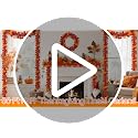 50ft Fall Tinsel Garland with Pumpkin, Acorn & Maple Leaves - Autumn Decor