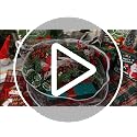 Clear Plastic Wreath Storage Bag 30 Inch with Dual Zippers and Handles