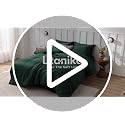 Queen Comforter Set with Sheets - 7 Piece All Season Bedding Set (Emerald)