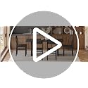 MECHYIN Black Dining Chairs Set of 4 - Farmhouse Kitchen Room Chairs, Sturdy & Ergonomic