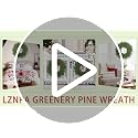 26-Inch Artificial Pine and Cedar Christmas Wreath for Front Door Decor