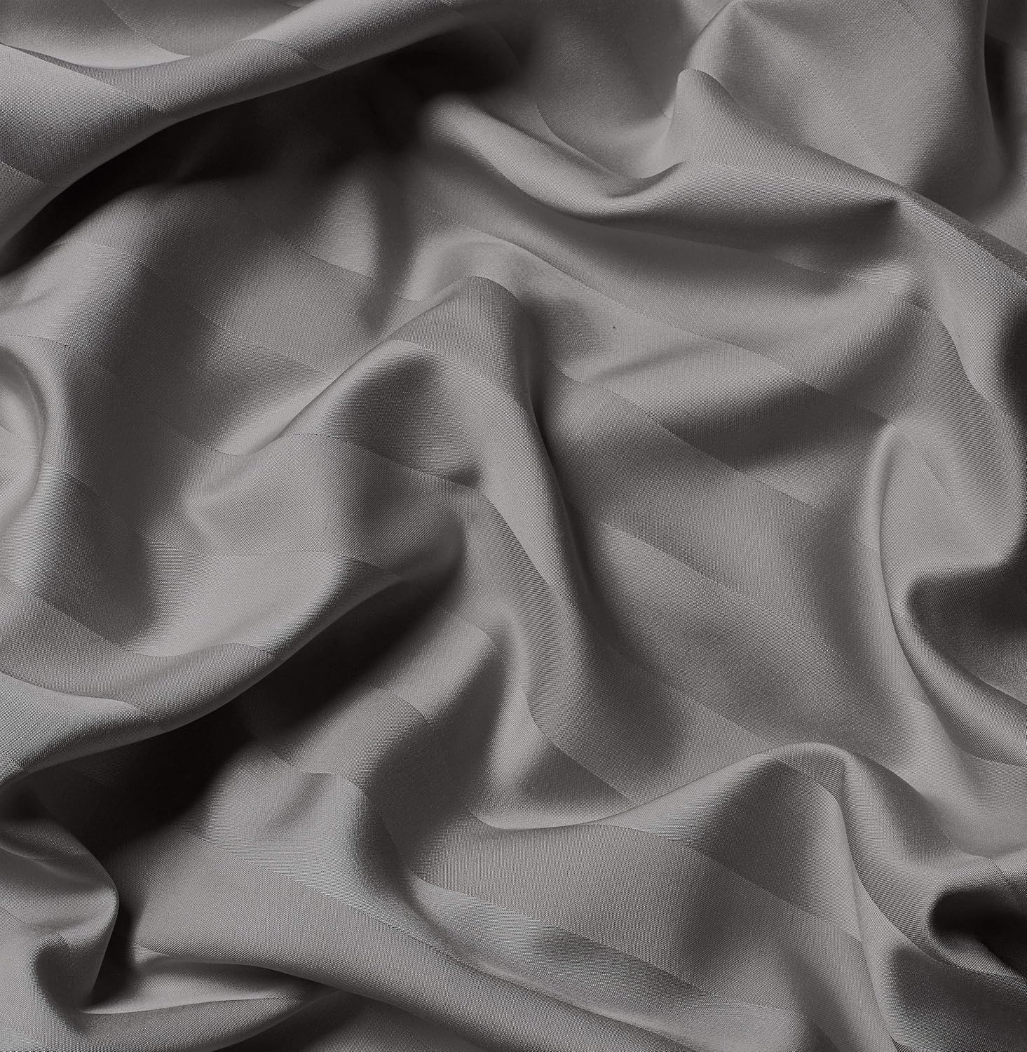 Pure Bamboo California King Sheets - 100% Organic Viscose Bed Sheet Set, Soft & Cooling, Jacquard Stone