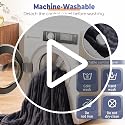 Wearable Heated Blanket with Foot Pocket & 8 Heat Settings