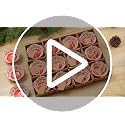 SiliFine 12 Pcs Christmas Tree Ceramic Bowls Gift Favors for Guests