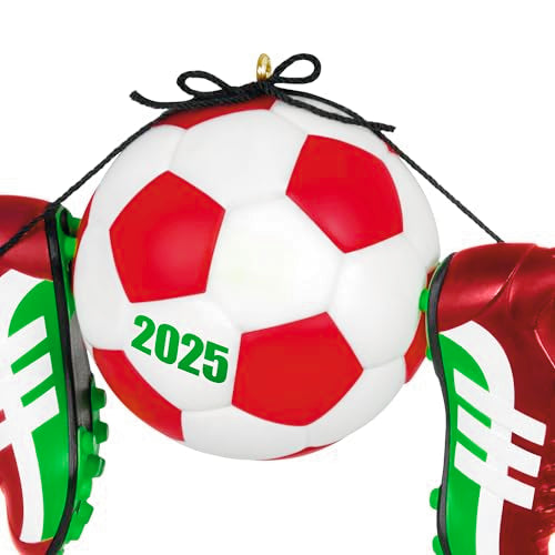 Hallmark Keepsake Soccer Star 2025 Ornament — Gifts for Sports Fans