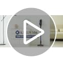 KARDV Cordless Stick Vacuum Cleaner 500W 40Kpa with LED Display and 60Mins Runtime