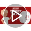 Heavy Duty Double Sided Carpet Tape - 2 Inch x 5 Yards, Residue-Free