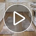 GENIMO Anti-Fatigue Kitchen Floor Mats Set 17.3x47 & 17.3x30 Taupe Grey Waterproof Non-Slip
