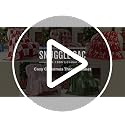 Snuggle Sac Pink Candy Cane Bow Christmas Throw Blanket 50x60 in - Ultra Soft Plaid Snowflake