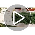18FT Norfolk Pine Artificial Christmas Garland with Lights - Outdoor/Indoor Pre-lit, 100 Multi-Color LEDs (Alupssuc 18FT / 1)