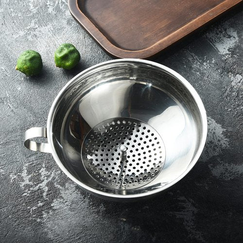 Delove Canning Funnel with Strainer for Wide and Regular Mason Jars - Wide-Mouth Funnels for Kitchen Use - Canning Supplies Kit - Stainless Steel - 3 Pack (Small and Large)
