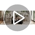 2-Piece Nesting Coffee Table Set, Walnut Wood Round Side Tables