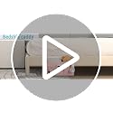 Bedside Caddy Hanging Storage Organizer Pocket for Bunk Bed Rails & Dorms