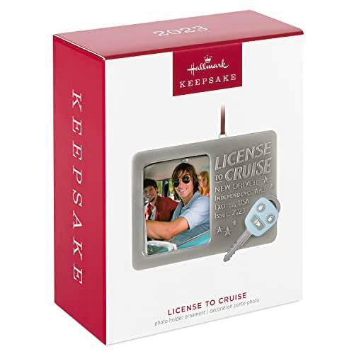 Hallmark Keepsake Christmas Ornament 2023 - New Driver License Photo Frame