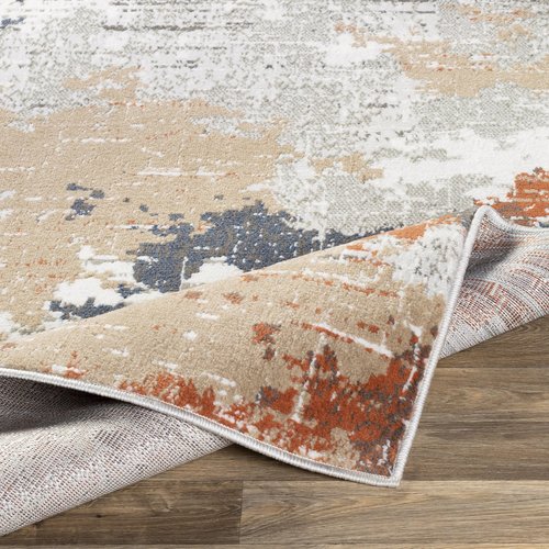 Livabliss Geneva Modern Abstract Area Rug,6'7" x 9',Terracotta