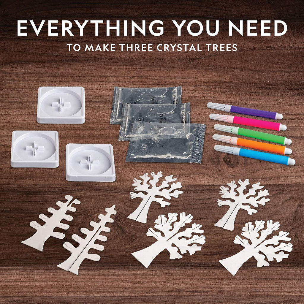 National Geographic Crystal Growing Kit for Kids - Grow a Stunning Crystal Garden in 6 Hours | Educational STEM Craft