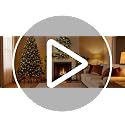 WANNA-CUL Pre-Lit 6ft Copper Gold Christmas Garland with 30 LED Lights - Variation 07