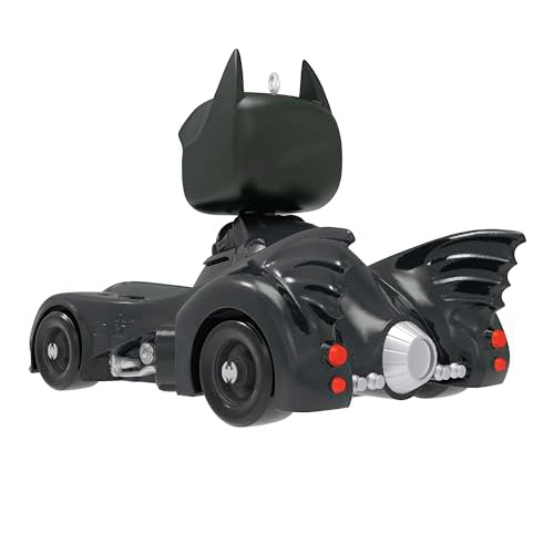 Hallmark Keepsake 2024 Batman in Batmobile Ornament (1989 Batman) – Funko Pop Style