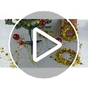 5 Pack 26ft Gold Star Tinsel Garlands with Wire for Christmas & Home Decor