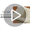 Non-Slip Rug Pad for Area Rugs, 2x3 Ft Extra Thick 0.1" Grip Underlay