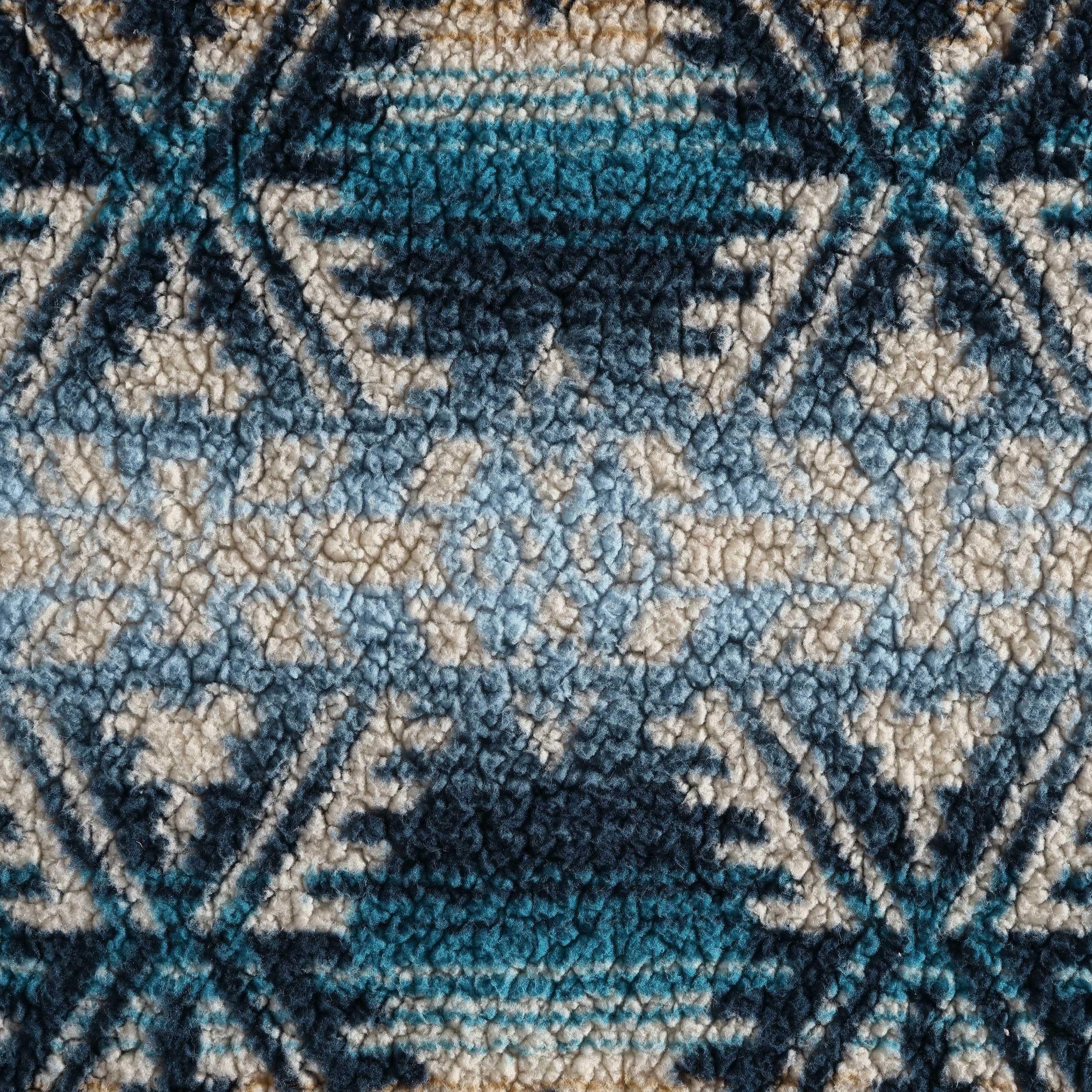 Wrangler - Blanket, Super Soft Sherpa Bedding with Corduroy Reverse, Yellowstone Inspired Throw Blanket for Couch or Bed (Frontier Turquoise, 50" x 60")