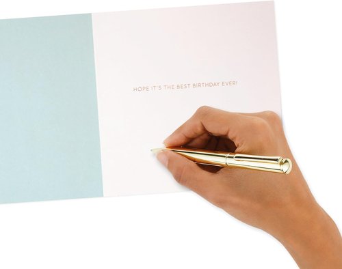 Hallmark Signature Birthday Card - Best Birthday Ever Design | Perfect for Celebrating Special Moments