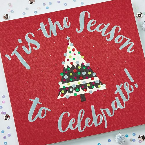 American Greetings Christmas & New Year's Card - Celebrate the Season in Style