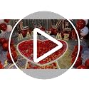 1000 Pcs Dark Red Silk Rose Petals for Romantic Wedding & Proposal Decor