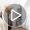 3-Tier Small Corner Shelf for Bathroom and Home Storage Organizer