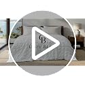 Cozy Bliss Queen Cooling Comforter - Lightweight Seersucker Blanket