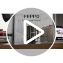 FEPPO Black 16oz Heated Coffee Mug Warmer with Titanium Coating & Digital Display