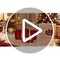 LGURT Red Bathroom Accessories Set - 4-Piece Acrylic Holiday & Gift Ready
