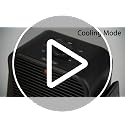 2-in-1 Portable Fan and Space Heater Combo for Desk and Indoor Use