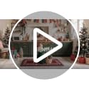GENIMO Christmas Kitchen Mat 23.6x71 Red - Anti-Fatigue Waterproof Cushioned Rug
