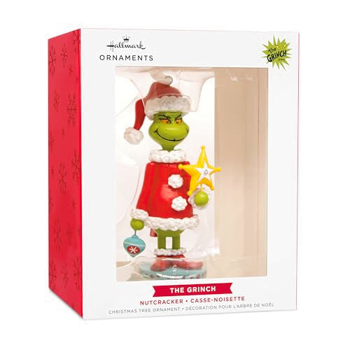 Hallmark Grinch Nutcracker Ornament – Dr. Seuss How the Grinch Stole Christmas!
