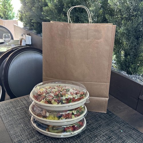 32 oz Disposable Compostable Fiber Oval Burrito Bowls with Dome Lids Heavy-Duty, Eco-Friendly Natural Bagasse Unbleached, Heat Resistant, Biodegradable Paper Salad Bowls Alternative to Plastic (25)
