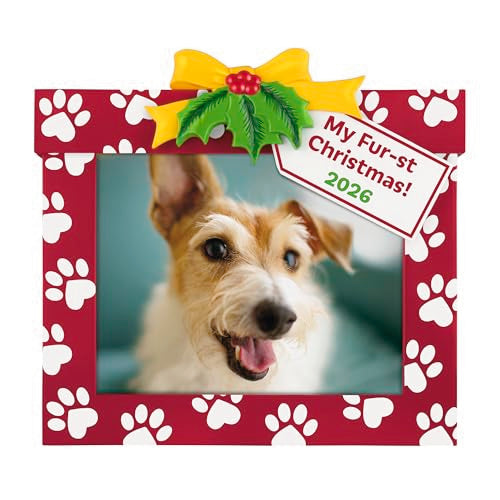Hallmark Keepsake 2026 My Fur-st Christmas Photo Frame Ornament