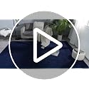 4x4 Yellow Round Area Rug, Super Soft Memory Foam Minimalist Circle Carpet
