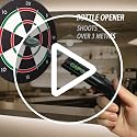 Chooseyo Red-Black-Gray-Blue Cap Gun Bottle Opener - Fun Shooting Creative Party Gift