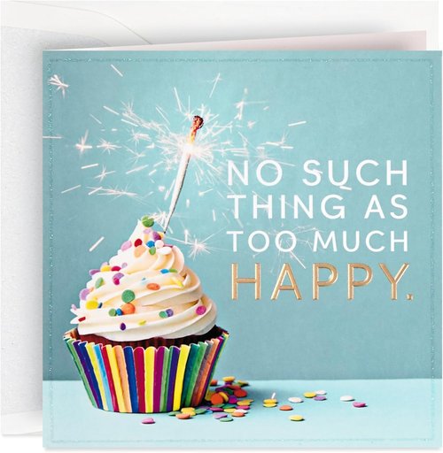 Hallmark Signature Birthday Card - Best Birthday Ever Design | Perfect for Celebrating Special Moments