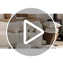 Striped Linen Throw Pillow Cover 18x18 - Farmhouse Cushion Cover, Grey