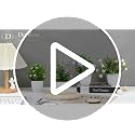 4 Pack Small Artificial Potted Plants with Flowers for Home Decor