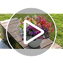 Outdoor Artificial Morning Glory Flowers - 12 Bundles UV Resistant Faux Plants