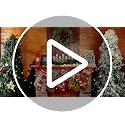 Silver Stainless Steel Christmas Stocking Holders for Mantel - Set of 2