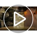 Friendship Decorative Glass Jar with LED String Lights Gift for Friends
