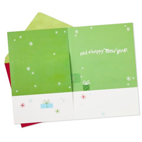 Hallmark Musical Christmas Card - Cats, O Christmas Tree Sound Greeting Card